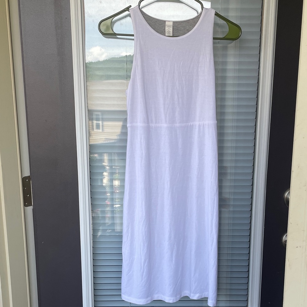 Athleta White Sleeveless Casual Dress possibly reversible-XS